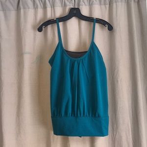 NWT - Free People workout tank in teal